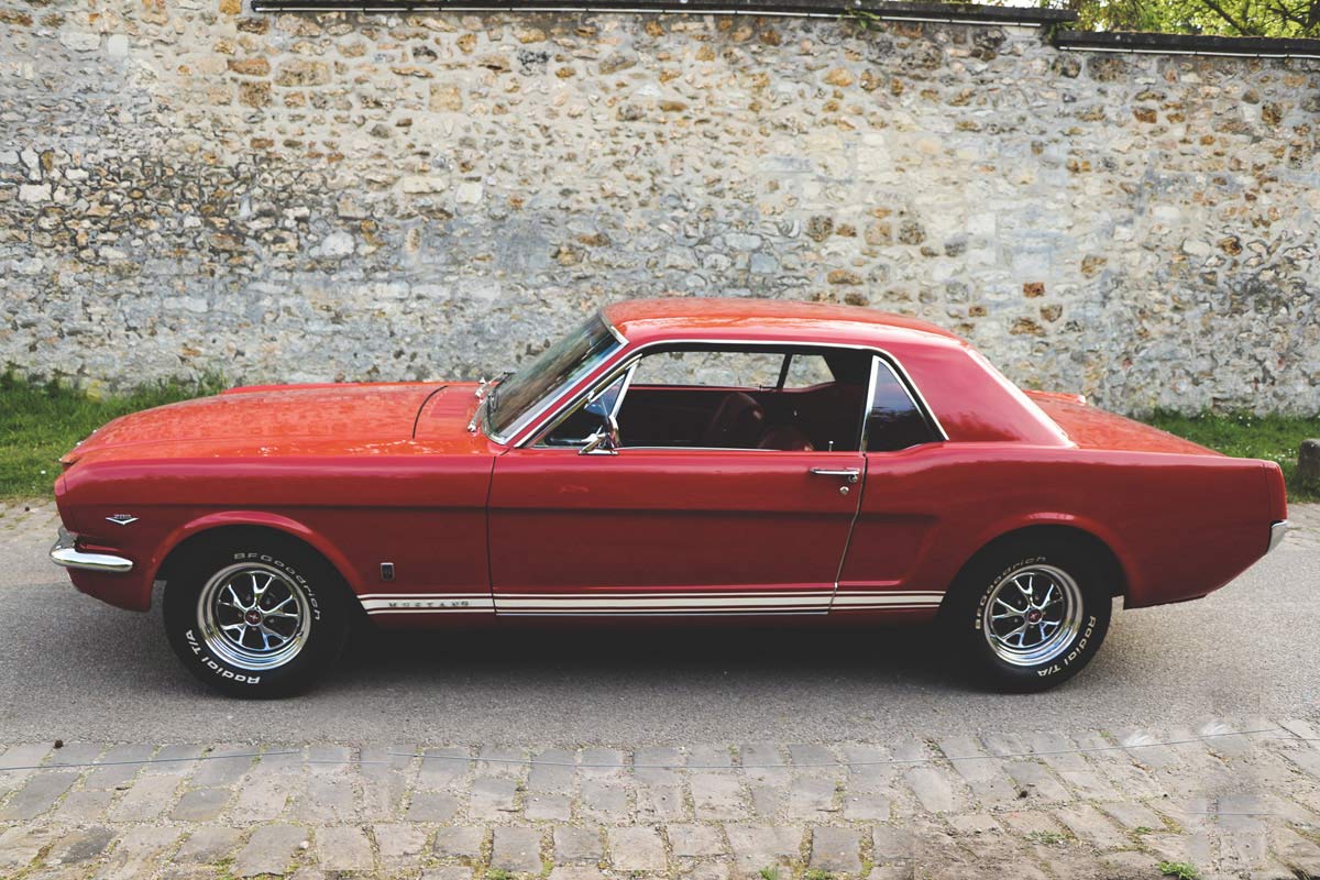 Balade Voiture Ancienne Normandie Ford Mustang Claude Lelouch
